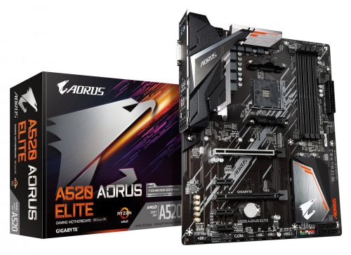 Alaplap Gigabyte GA-A520-AORUS ELITE (AM4) (D)