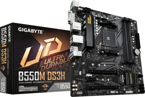 Alaplap GIGABYTE B550M DS3H mATX AM4