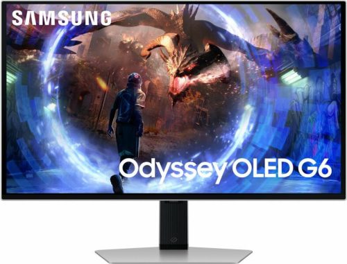 27" Samsung LS27DG600SUXEN OLED QHD Gaming monitor fekete