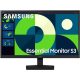 24" Samsung Essential S3 monitor fekete (LS24D310EAUXEN)